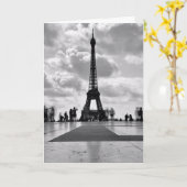 Carte Eiffel Tower (Fleur jaune)