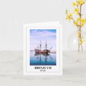 Carte El Galeon, Port de Brixham, Devon (Fleur jaune)
