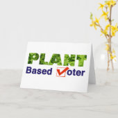 Carte Électeur plante (Fleur jaune)