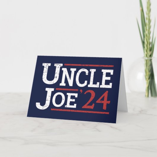 Carte Élection 2024 - Oncle Joe I (Devant)