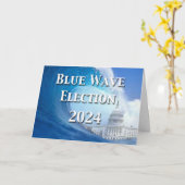 Carte Élection Blue Wave 2024 (Fleur jaune)