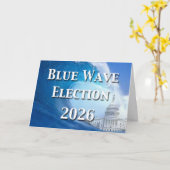Carte Élection de la vague bleue 2026 (Fleur jaune)