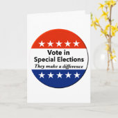 Carte Élections spéciales (Fleur jaune)