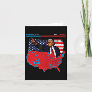 Carte électorale 2024 Trump 312 Red 2024 Election