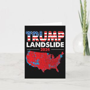 Carte électorale 2024 Trump Défilé Élections rouge
