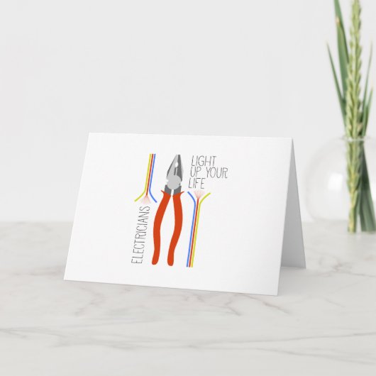 Carte Électricien (Devant)