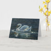 Carte "Élégance" (Fleur jaune)