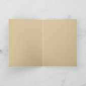 Carte Élégance de ballet vintage  (Intérieur)