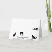 Carte Élégance et simplicité. Bonjour d'anniversaire ens (Dos)