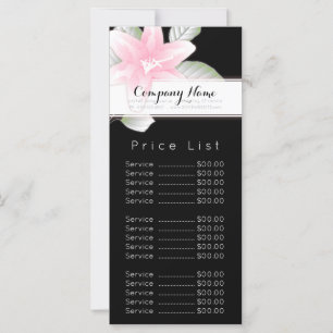 Carte Élégance florale vintage