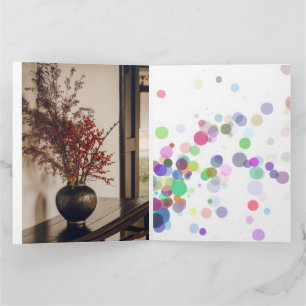 Carte "Elégance rustique - La nature dans un vase"