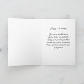 Carte Elegant 70 and Fabulous Ornament 70th Birthday (Intérieur)