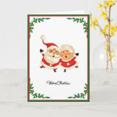 Carte Élégant arbre de Noël moderne non photo plié (Fleur jaune)