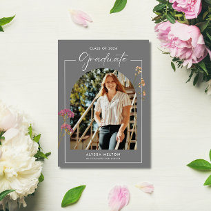 Carte Elégant Arch Photo High School Graduation Party