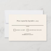 Carte Elegant Black Gold Sunflower (Dos)