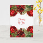 Carte Elégant Blue Gold Floral Pensée de vous (Fleur jaune)