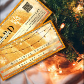 Carte Élégant bon cadeau Gold | Parties scintillant et P