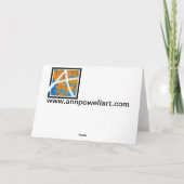 Carte élégant Bonsai arbre art gris et blanc (Dos)