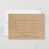 Carte Élégant certificat cadeau Eucalyptus rustique (Dos)