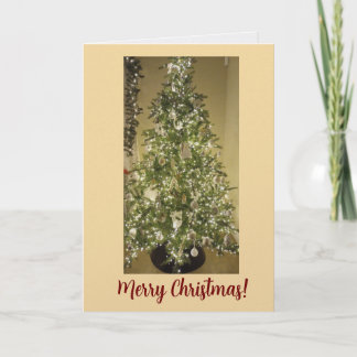 Carte Elegant Christmas Greeting Card