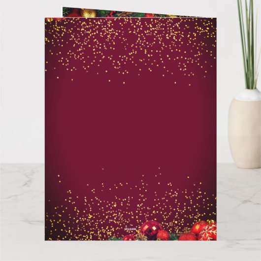 Carte Elégant Feliz Natal e Próspero Ano Portugais (Dos)