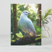 Carte "Elegant Flat Card" "Classic Flat Stationery" (Debout devant)