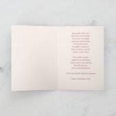 Carte Elegant Floral Happy Valentine’s Day Card (Intérieur)