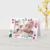 Carte Elégant Godparents Proposition Floral 2 Photo (Fleur jaune)