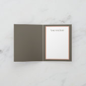 Carte Elegant iced rose cookie bakery customizable (Intérieur)