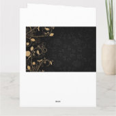 Carte Elégant, luxe, 10e anniversaire (Dos)