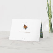 Carte Élégant Mémorial Lily Pond Condolence Sympathie (Dos)