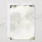 Carte Elégant néon marbre rose or doux 16e anniversaire (Dos)