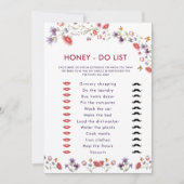 Carte Elegant New Chapter Begins Honey Do List Bridal (Devant)