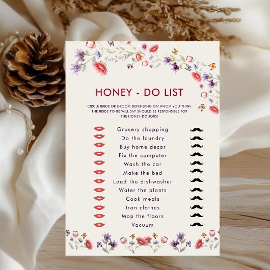 Carte Elegant New Chapter Begins Honey Do List Bridal
