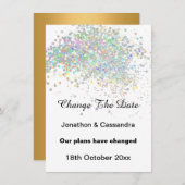 CARTE ÉLÉGANT PLATEAU DE PASTEL DE PLANCHE MODIFIER LA D (Devant / Derrière)