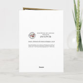 Carte Élégant prêtre catholique Gold Vierge Marie (Dos)