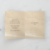 Carte Elégant professeur de musique Haydn Citation (Intérieur)