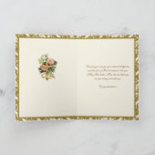 Carte Élégant Religieux Catholique Mary Joseph Mariage (Intérieur)