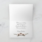 Carte Elegant rose 68th birthday (Intérieur)