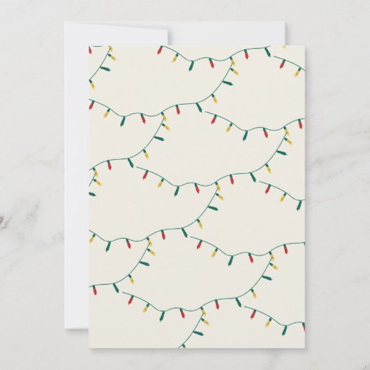 Carte Élégant sapin de Noël étoile photo Joyeuses fêtes (Dos)