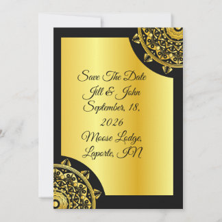 Carte Elegant Save the Date Card, Wedding Announcement