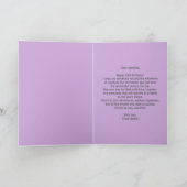 Carte Élégant Séquin d'argent sur Blush Pink 21e anniver (Intérieur)