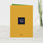 Carte Elégant Vert Jaune Obtenez Bien Souhaits Chirurgie (Dos)