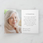 Carte Elegant violin Teacher’s Day Floral (Intérieur)