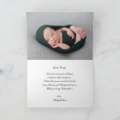 Carte Élégante calligraphie Godmère Photo Proposition (Intérieur)