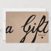 Carte Élégante calligraphie personnalisée Certificat cad (Devant)