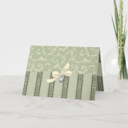 Carte élégante d'anniversaire : Collection (Devant)