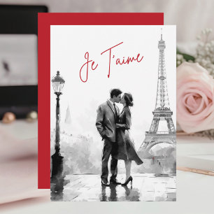 Carte élégante de Chic Paris pour un joyeux annive