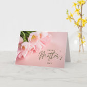 Carte élégante de Fête des Mères – À la plus belle (Fleur jaune)