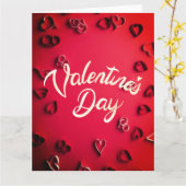 CARTE ÉLÉGANTE DE LA SAINT-VALENTIN (Fleur jaune)